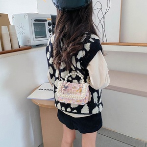 Nuovo Arco di Arrivo Dei Bambini Della Perla del Sacchetto di Crossbody Coniglio Cute Baby <span class=keywords><strong>Bambina</strong></span> Mini Catena Della Spalla Borse Per I Bambini - Product Image 6