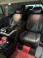 Siège VIP Captain 4 places Aero Seat LC300 Toyota Sequoia le mieux noté, kit avec réfrigérateur, cuir PU, extension de l'espace entre les jambes, glissière arrière