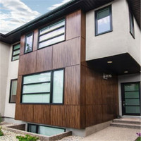 Revêtement mural extérieur économique en aluminium composite 3mm 4mm 4x8, finition brillante, couleur et dimensions personnalisables