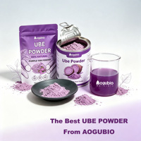 Poudre d'Ube Biologique 100% Pure, Poudre de Racine d'Igname Violette en Vrac, Poudre d'Ube de Qualité Alimentaire, Additif Naturel de Couleur Violette, Poudre d'Ube