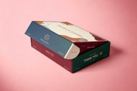 Cajas de Regalo de Cartón de Lujo con Logotipo Personalizado, Cajas de Envío Negras con Logotipo Personalizado