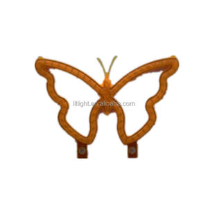 Lampe de nuit LED flexible en forme de papillon, note de musique étoile, clair de lune, source de lumière jaune chaud, filament COB LED pour la décoration de la maison - Product Image 3