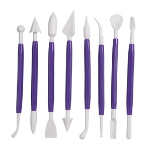8 pcs/Lot 16 modèles en plastique céramique artisanat poterie modélisation polymère argile sculpture outils ensemble - Product Image 4