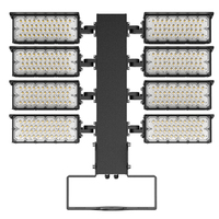 Aluminium 600W Smd Blanc Chaud Bâtiment Façade Tour Grue Théâtre Architecture Modulaire Led Projecteur Pour Haut Mât Éclairage