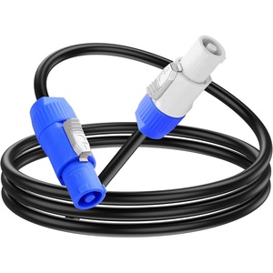 Powercon In Out Power <b>Cable</b> 16AWG 1m Audio <b>Video</b> Connection - Product Image 1
