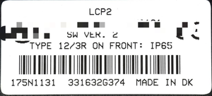 PLC LCP2 LCP 2 175N0131 SW Ver 2 ローカルコントロールパネル コントロールパネル プログラミングコントローラー - Product Image 2