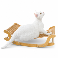 Nouveau Tapis de Couchage pour Chat, Nid de Chat, Lit à Bascule, Hamac d'Été en Rotin pour Animaux, Tapis à Griffer, Canapé pour Chiot, Nid de Sommeil OEM