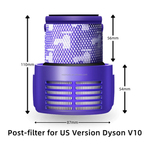 Filtro <span class=keywords><strong>V10</strong></span> para Aspiradoras <span class=keywords><strong>Dyson</strong></span> <span class=keywords><strong>V10</strong></span> <span class=keywords><strong>Animal</strong></span>, <span class=keywords><strong>V10</strong></span> <span class=keywords><strong>Absolute</strong></span>, <span class=keywords><strong>V10</strong></span> Total Clean, <span class=keywords><strong>V10</strong></span> Cyclone, Filtro de Aspiradora 969082-01 y 96908201, Venta al por Mayor de Fábrica OEM - Product Image 2