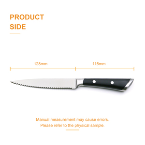 Lưỡi Dao Răng Cưa 5 Inch Bảo Vệ Môi Trường Cổ Điển Với Tay Cầm ABS Màu Đen - Product Image 5