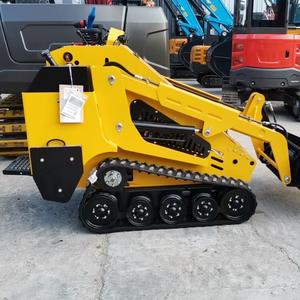 Infront 450 Mini chargeuse compacte télécommandée Mini-tracteur multifonctionnel Mini chargeuse à chenilles Skid Steer à vendre - Product Image 2