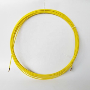 Tige de tirage flexible en fibre de verre de 4 mm de diamètre, longueur personnalisable, connecteur en cuivre, câble non conducteur, outil de pêche pour - Product Image 6