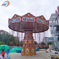 Manège de luxe à balançoire volante pour parcs d'attractions