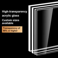 Hot Sale 100% Virgin PMMA Acrylic Sheet Custom Printed Clear Shatterproof Plexiglass 2mm 3mm 4mm Cast Acrylic Plastic Crafts