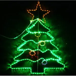 LED 2D IP 65 管 Motify rope 圣诞树灯为节日装饰