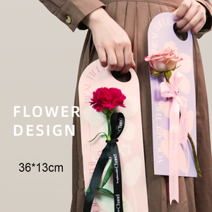 花の包装紙350g特殊紙桜エレガント花の包装紙シングルローズ包装花の紙 - Product Image 4