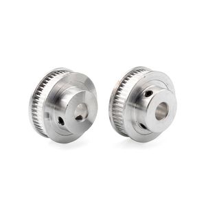 Puleggia di Distribuzione GT2 32T con 32 Denti, Foro da 5mm 6mm 6.35mm 8mm 10mm, Realizzata in Alluminio e Lega per Cinghie Dentate da 6mm e 10mm - Product Image 1