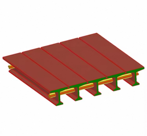 फ्राप ग्राटिंग प्लांक रोड कवर डिकिंग जंग प्रतिरोधी वेल्डेड वॉकवे बोर्ड वेदरप्रूफ आउटडोर औद्योगिक फर्श - Product Image 2
