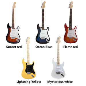 Paisen basswood 21 goût st <span class=keywords><strong>rock</strong></span> guitare solo electro guitare électrique eletrica fabriqué en Chine - Product Image 6