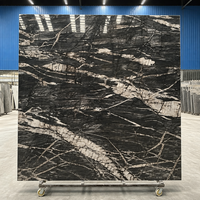 Dalle de porcelaine de luxe effet bois ancien, couleur Ombre de Lune, 1600x3200x6mm, pour mur d'accentuation