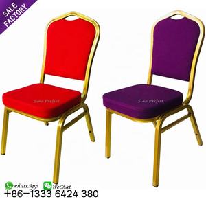 Chaises de banquet empilables de haute qualité pour hôtel, utilisées pour les mariages - Product Image 4