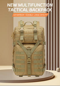 Sac à dos tactique léger personnalisé pour femmes et hommes, fermeture éclair, grande capacité, voyage d'affaires à courte distance, sac à dos pour ordinateur portable - Product Image 5