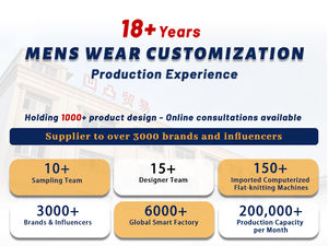 Jacquard Knitted Man Pullover Relaxed Fit Long Sleeve Cotton Front Button Collar <strong>Black</strong> and White Striped <strong>Polo</strong> Sweater - Product Image 5