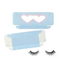 Boîte cadeau en papier kraft élégante et tendance pour faux cils élégants Emballage pratique et tendance pour les cils