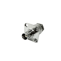 Adaptateur de connecteur BNC prise mâle à femelle avec bride de serrage à sertir pour applications RG58 RG59 RG316 RG174 240 195 400 RF