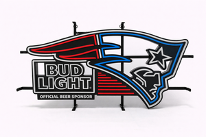 Custom LED Neon Sign Digital Temperature Display PVC Illuminated Multi-Color <strong>Beer</strong> <strong>Light</strong> Solar DC Powered Remote Control Energy - Product Image 4