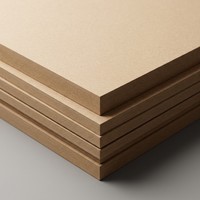 Panneau MDF mélaminé noir double face de 18 mm de qualité supérieure, finition brillante, panneau de fibres à densité moyenne pour armoires et décoration