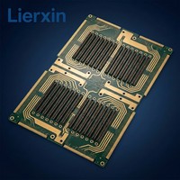 Lierxin LEX-AISVR-PCB Carte mère de serveur IA haute vitesse, conception personnalisée à nombre de couches élevé, impédance contrôlée, perçage arrière, faible perte