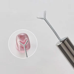 Vernis à ongles magnétique double face en forme de cœur, effet œil de chat, professionnel, de qualité supérieure, en gros, pour la décoration des ongles - Product Image 2