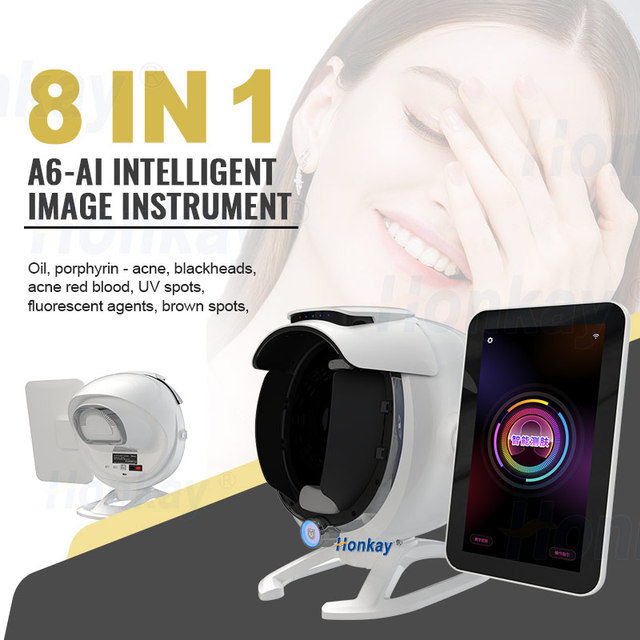 Brand New Portable Skin Analysis Device Facial Scanner Analyzer Brand New Dental 3d Face Scanner AI Skin Analyzer 2024 With CE