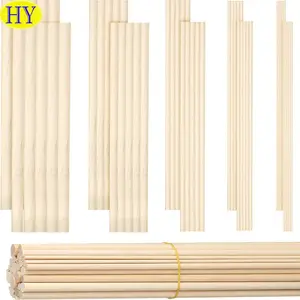 Palitos de bambú de tamaño promocional para manualidades, productos de salud de menos de 1 dólar, sin terminar