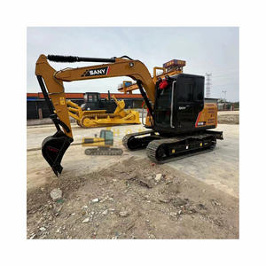 Alta calidad usada Sany SY75C Mini excavadora 75Ton Crawler Hydraulic 90% disponibilidad Core Engine Pump Motor Gearbox China - Product Image 1