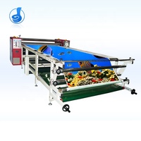 Presse à chaud multifonctionnelle rouleau à rouleau par sublimation machine de transfert de chaleur à rouleau à culbuteur automatique pour tissu