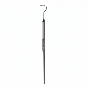 Instrumento de Diagnóstico Dental Premium con Gancho Esférico, Herramienta de Examen de Acero Inoxidable para Evaluación Clínica y Procedimientos Orales - Product Image 1