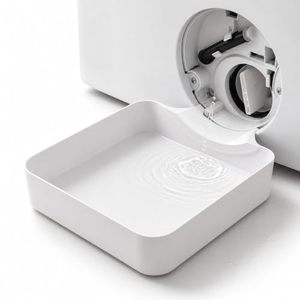 Yuou TY-0902-02 Bac de vidange flexible moderne pour machine à laver et filtre anti-gouttes blanc pour lave-linge - Product Image 2
