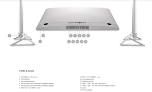 Computadora Todo en Uno Dell Inspiron 24 5420 |   Pantalla IPS FHD de 23.8 Pulgadas |   Intel i5-1335U 8GB 256GB SSD - Product Image 5