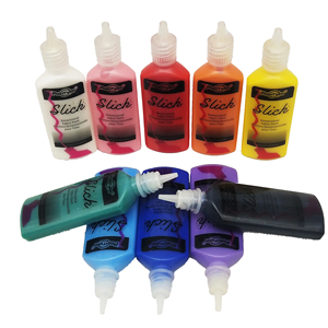 Paintway 37ml 3D Slick Fabric Paint 6 colores para personalizar ropa y estampador de papel lienzo <span class=keywords><strong>dimensional</strong></span> medio - Product Image 1