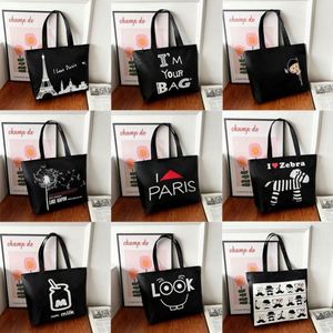 Sacs en toile de coton vierges personnalisables sur mesure pour promotion, sacs fourre-tout réutilisables avec impression de logo et fermeture éclair - Product Image 6