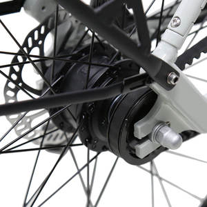 TXED City Commuter <span class=keywords><strong>Pedelec</strong></span> E-Bike 250W Bürstenloser Hinterradnabenmotor 36V 9,8Ah 25km/h Höchstgeschwindigkeit Hydraulische Scheibenbremse Mit Gashebel - Product Image 5