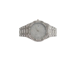 Montre en diamant de mode de la meilleure qualité avec un design de luxe parfait pour un anniversaire et un cadeau de mariage - Product Image 5