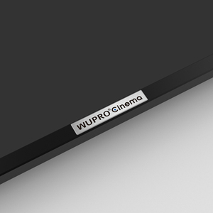 2026 Wupro 新款壁挂式 <span class=keywords><strong>100</strong></span> 英寸 PVC 黑水晶投影屏幕 增强增益 标准投射 ALR 投影屏幕 - Product Image 4