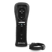 Télécommande sans fil pour Nintendo Wii avec Motion Plus intégré et Nunchuk 2 en 1, manette de jeu pour console Wii U, joystick