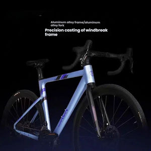 Vélo de route haute performance avec groupe RX 24 vitesses et freins à disque hydrauliques pour hommes et femmes - Product Image 3