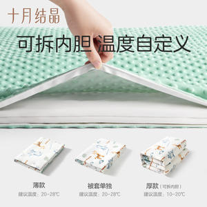 Manta Envolvente para Bebé October Crystal, Fibra Sintética, Reguladora de Temperatura, para Otoño e Invierno, Uso en Exteriores - Product Image 4