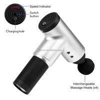 Leercon Fabricant Meilleur stimulateur musculaire à impulsion avec poignée, pistolet de massage pour soulager la douleur, livraison directe avec écran LCD