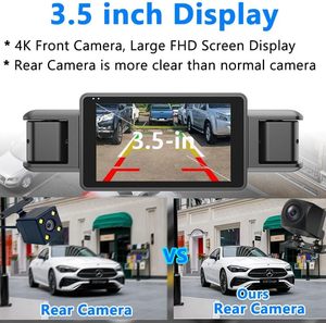 Cámara <span class=keywords><strong>para</strong></span> Vehículo de 4 Canales y 2K, Grabación Frontal, Trasera e Interior de 360° °   Cámara <span class=keywords><strong>para</strong></span> Auto con Visión Nocturna Superior, WiFi y Control por Aplicación, Resolución 1080P - Product Image 6