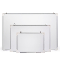 Tableau blanc magnétique effaçable à sec avec cadre en aluminium et marqueurs colorés 22.4 * 17in